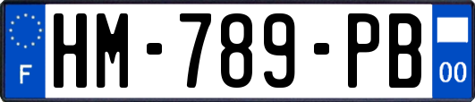 HM-789-PB