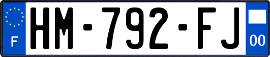 HM-792-FJ