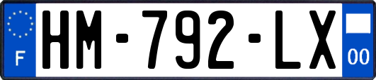 HM-792-LX