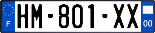 HM-801-XX