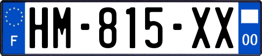 HM-815-XX