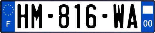 HM-816-WA