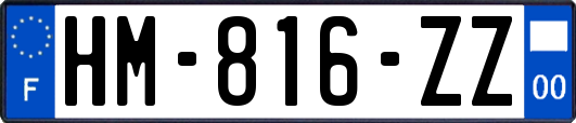 HM-816-ZZ