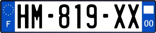 HM-819-XX
