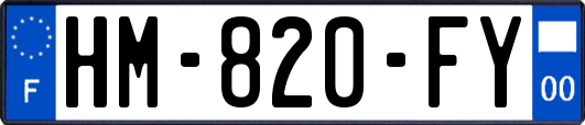 HM-820-FY