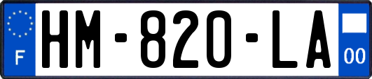 HM-820-LA