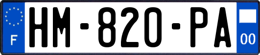 HM-820-PA
