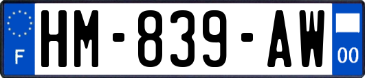 HM-839-AW