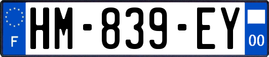 HM-839-EY
