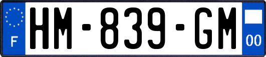 HM-839-GM