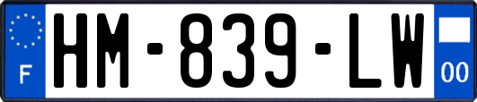 HM-839-LW
