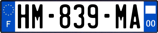 HM-839-MA