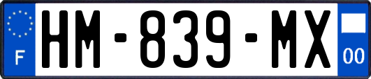 HM-839-MX