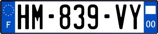 HM-839-VY