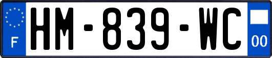 HM-839-WC