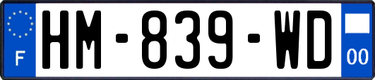 HM-839-WD