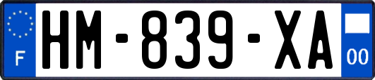 HM-839-XA