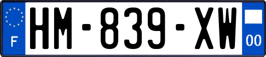 HM-839-XW