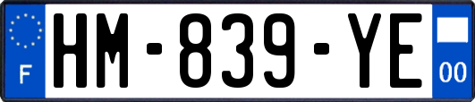 HM-839-YE