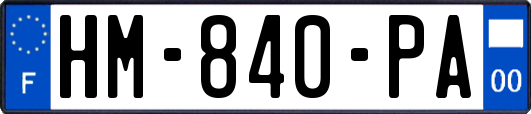HM-840-PA