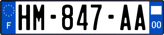 HM-847-AA