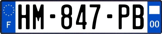 HM-847-PB