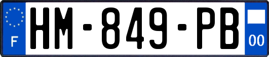 HM-849-PB