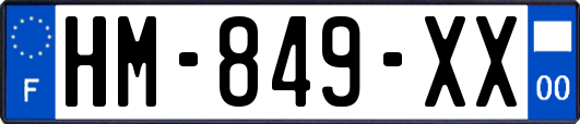 HM-849-XX