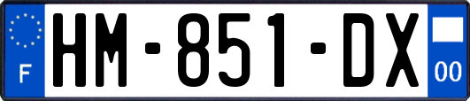 HM-851-DX