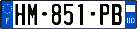 HM-851-PB