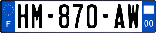 HM-870-AW