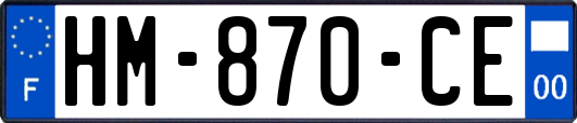 HM-870-CE