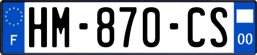 HM-870-CS