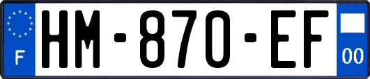HM-870-EF