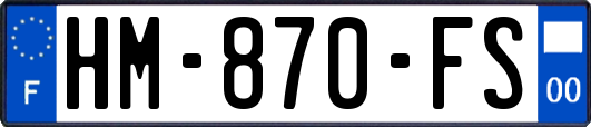 HM-870-FS