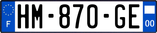 HM-870-GE