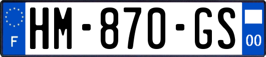 HM-870-GS