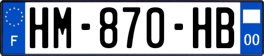 HM-870-HB