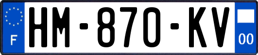 HM-870-KV