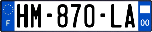 HM-870-LA