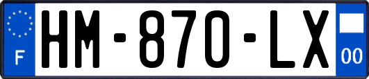HM-870-LX