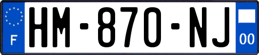 HM-870-NJ