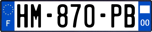 HM-870-PB