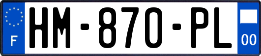 HM-870-PL