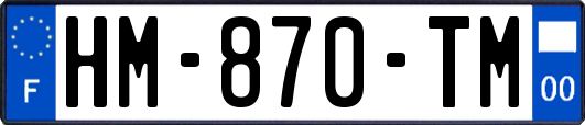 HM-870-TM