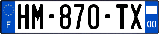 HM-870-TX