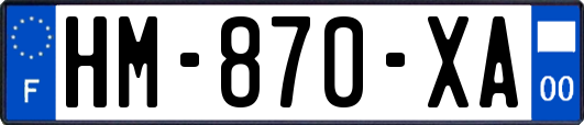 HM-870-XA