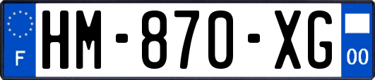 HM-870-XG