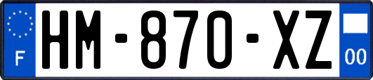 HM-870-XZ