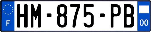 HM-875-PB
